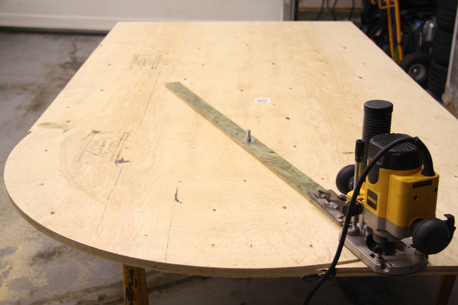 Plywood Cutting Table Plans